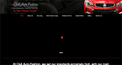 Desktop Screenshot of caautofashion.com.au